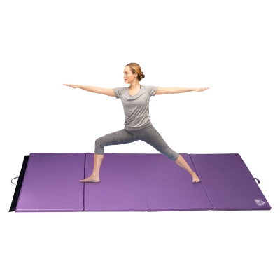 HOMCOM Exercise Mat, 245 x 120 x 5 cm-Purple