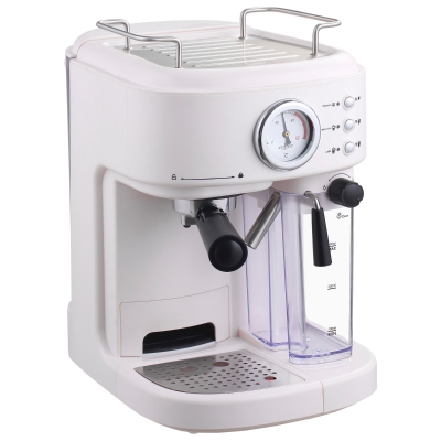 HOMCOM 15-Bar Coffee Machine & Milk Steamer with 1.5L Tank