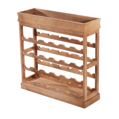 HOMCOM 70W x22.5D x 70H cm 24 Bottles 4-tier Wine Rack