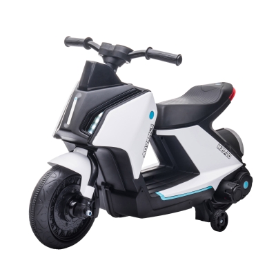 HOMCOM Kids Electric Motorcycle Ride-On Toy 6V Battery Powered for 2-4 Years Old