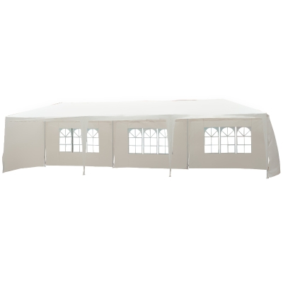 Outsunny 3x9 m Waterproof Gazebo-White