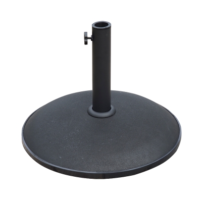 Outsunny 25kg Round Umbrella Base-Black