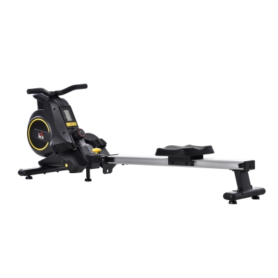 HOMCOM Fitness Adjustable Magnetic Rowing Machine Rower w/ LCD Digital Monitor