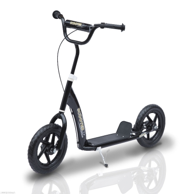 HOMCOM 12" Tyres Kid Scooter Ride-on Toys-Black