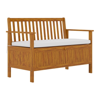 garden bench padded seat cushion