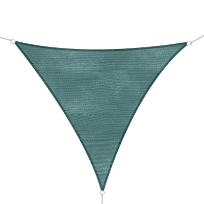 Outsunny Triangle 3m Sun Shade-Green