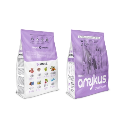 Amykus Pienso para perros con Cordero y Arroz Original Lamb&Rice 3 kg