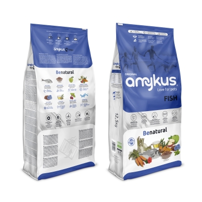 Amykus Pienso para perros a base a pescado Original Fish 12,5 kg