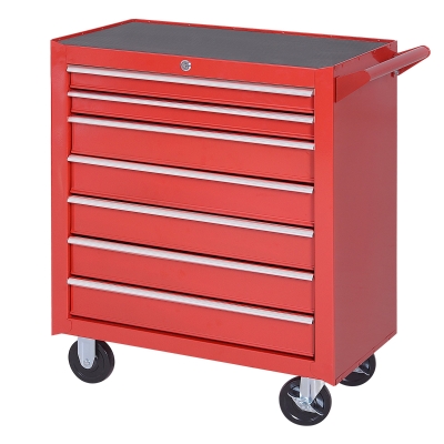 DURHAND Carro de Herramientas con Ruedas Caja Taller Cerradura tipo Mueble de Almacenamiento