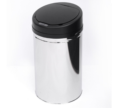 HomCom Cestino dei rifiuti rotondo 30L