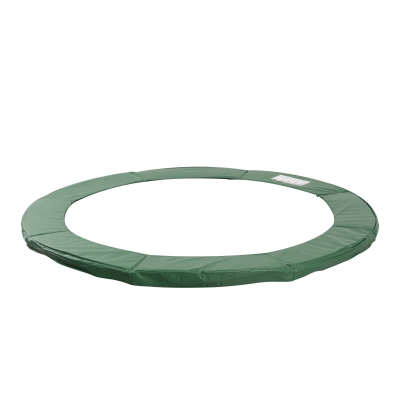 HOMCOM Cubierta de Protección de Diámetro 305 cm Borde para Cama Elástica y Resorte Trampolín Redondo para Exterior Verde