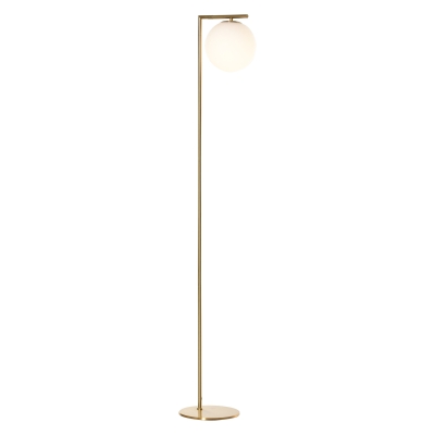 HOMCOM Lampa de podea moderna cu Bec Sferic Bec E27 Max.40W