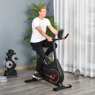 Bicicleta Antrenament Magnetica 100x50x116-126cm Negru