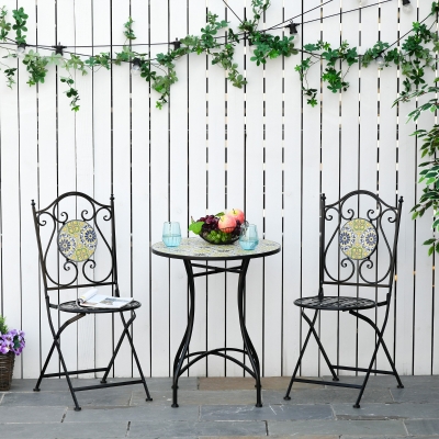Set Masa si Scaune de Gradina din metal
