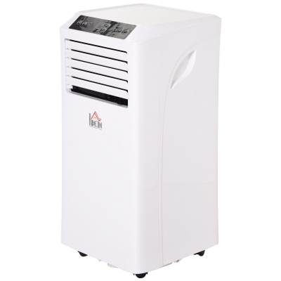 Homcom Condizionatore e Ventilatore Portatile Bianco 1080W