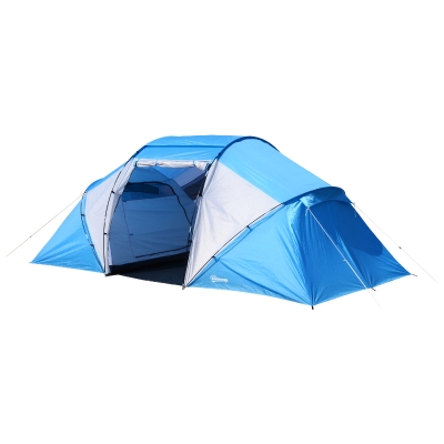 Outsunny Cort pentru Camping pentru 6 Persoane 460 × 230 × 195cm