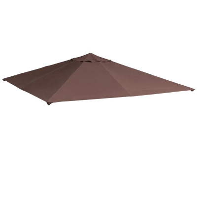 Outsunny Acoperis de Schimb Copertina de Rezerva pentru Foișor Respirabil 3x3m