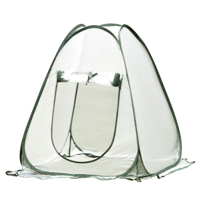 Outsunny Mini Sera de Gradina Pop-Up Pliabila Sac de Transport 87x87x75cm