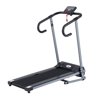 HomCom Bandă pentru Alergare Electrică Echipament de Gimnastică Pliabil Ecran LCD 500W
