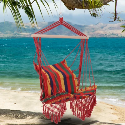 Hamac Suspendat in Poliester, 100x60x100cm, multicolor