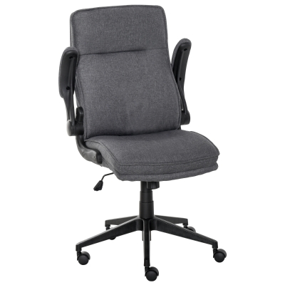 Vinsetto Fotoliu de Birou Ergonomic fabricat din In