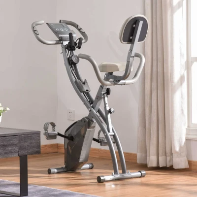 bicicleta pliabila 2 in 1, 8 nivele, gri