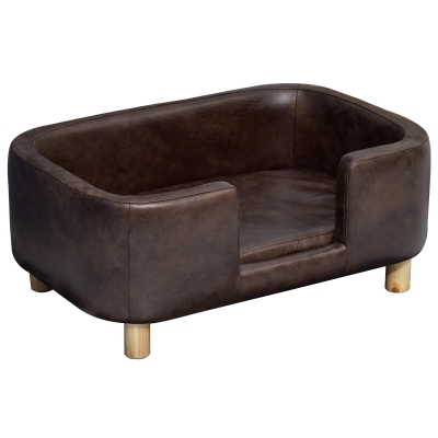 PawHut Canapea pentru animale perna acoperita cu spuma de cauciuc detasabila 74x48.5x31cm