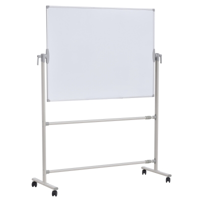 Vinsetto Tabla Magnetica Alba Sevalet Fata Dubla Stilou Traversa Reglabila