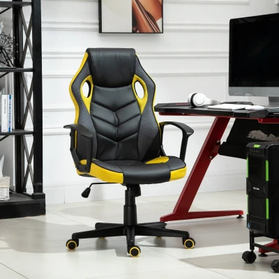 Scaun de Gaming Fotoliu de Birou Rotativ