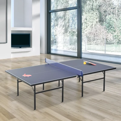 Masa Ping Pong Pliabila 152.5x274x76cm Albastru Violet