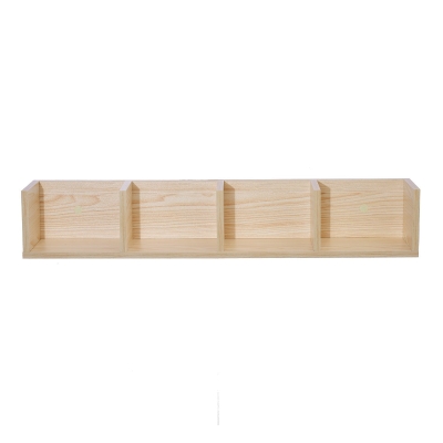 HomCom Etajeră Raft Bibliotecă Port CD-uri din Lemn, 95x17x16.5cm