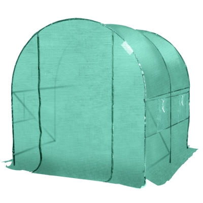 Outsunny Sera de Gradina pentru Plante tip Tunel din PE 250 X 200 X200cm