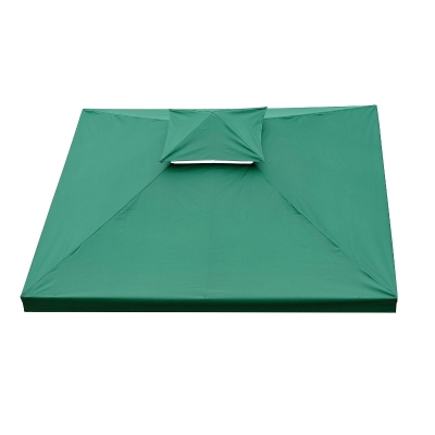 Outsunny Acoperiș de Schimb pentru Gazebo pentru Grădină Dublu strat 3x3m