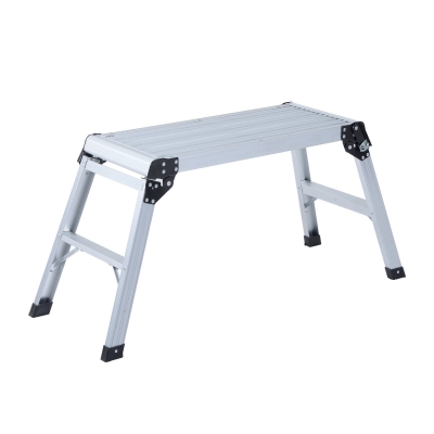 HomCom Platformă de Lucru Pliabilă din Aliaj de Aluminiu, 109x40x50cm