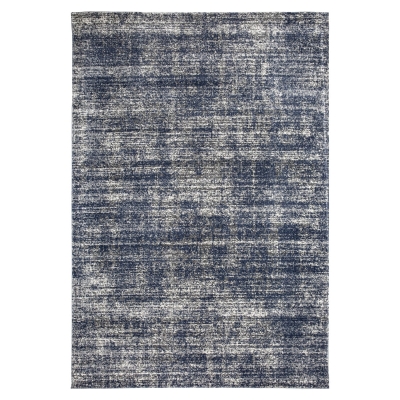 Outsunny Teppich In- und Outdoor Blau-Grau 230 x 160 x 0,5 cm