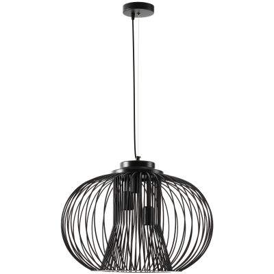 HOMCOM Pendelleuchte 50 cm x 50 cm x 150 cm