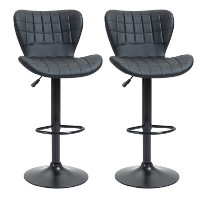 HOMCOM Tresenhocker 47 cm x 56 cm x 89-109 cm