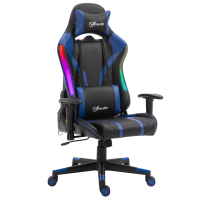 Vinsetto Gamingstuhl 70 cm x 57,5 cm x 136 cm