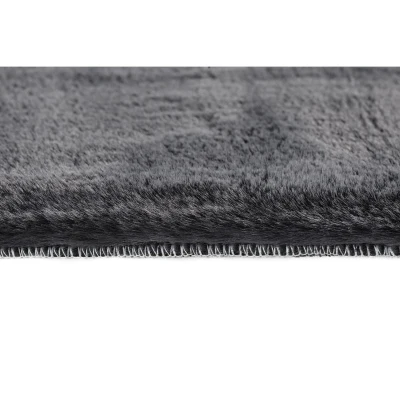 Homcom Teppich Anthrazit 160 x 230 x 3,5 cm