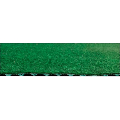 Outsunny Kunstrasen Drainage-Noppen Grün 400 x 133 x 0,7 cm