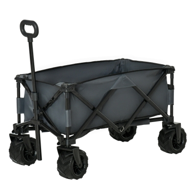 Outsunny Bollerwagen 108 cm x 53 cm x 89 cm