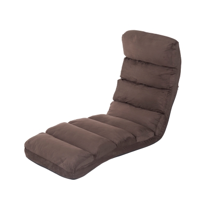 HOMCOM® Schlafsessel Klappmatratze Faltmatratze verstellbar Braun