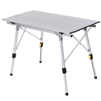 Outsunny® Klapptisch Campingtisch Falttisch Picknicktisch Höhenverstellbar Tragetasche Alu