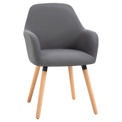 HOMCOM Esszimmerstuhl 56 cm x 60 cm x 85 cm