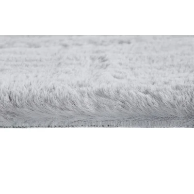 Homcom Teppich Grau 160 x 230 x 3,5 cm