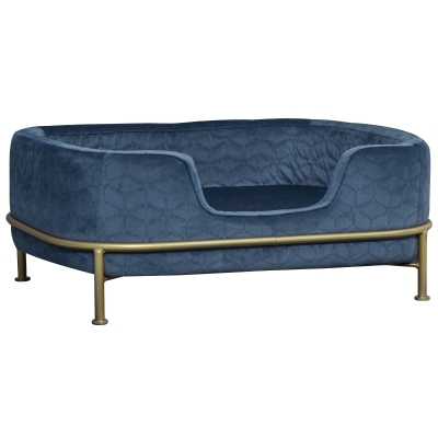 PawHut Hundesofa mit Rückenlehne 63,5 cm x 43 cm x 24,5 cm
