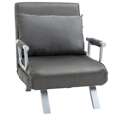 HOMCOM 3-in-1 Schlafsessel 65 cm x 69 cm x 80 cm