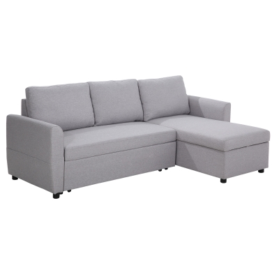 HOMCOM Ecksofa 217 cm x 134 cm x 85 cm
