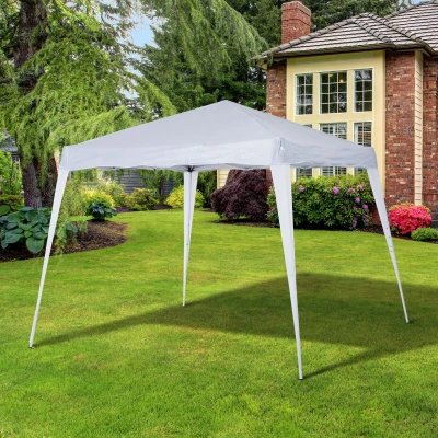 Outsunny Pop Up Gazebo Party Tent White 3x3m