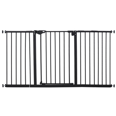 PawHut Türschutzgitter 84 cm x 2 cm x 76,2 cm